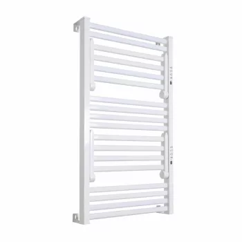   HOME FKTW345W fali elektromos törölközőszárító, 345 W, visszajelző LED, 4 program, IPX1, 2 zónás vezérlés, fehér színű