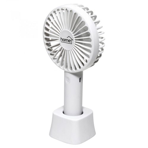 HOME HF 9/WH Kézi, tölthető ventilátor, 9cm, fehér ( HF 9/WH )