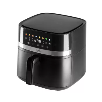   Home HGAF8 digitális air fryer, forrólevegős fritőz, 8 liter kapacitás, 2000 W, hőmérsékleti tartomány 80 – 200 °C