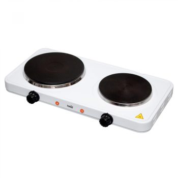 Rezsó, dupla hordozható főzőlap, 1500 W + 1000 W