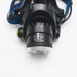 LED-es fém fejlámpa, zoom, 800 lumen
