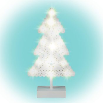   HOME KAD 19 PINE LED-es asztali dísz, fenyőfa, 4,5V ( KAD 19 PINE )