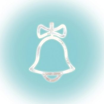   HOME KID 415 LED-es ablakdísz, harang, 19cm, 4,5V ( KID 415 )