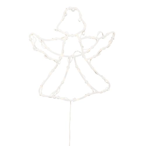 HOME KID501WW angyal ablakdísz, 35 db melegfehér LED, időzítő, kül- és beltéri kivitel