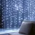 HOME KIN210DWH DOT LED-es fényfüggöny, 210db hidegfehér DOT LED, 1,5m hosszú, állófényű, adapteres tápellátás, beltéri kivitel