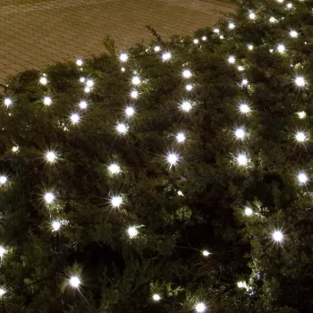   HOME KLN 240C/WH Világító háló, 3x3m, fehér, kül., 240 LED ( kültéri / beltéri )
