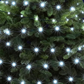   HOME LED508DWH DOT LED-es fényfüzér, kül- és beltéri kivitel, 500 db hidegfehér LED, 8 világítási mód, 50 m füzérhossz