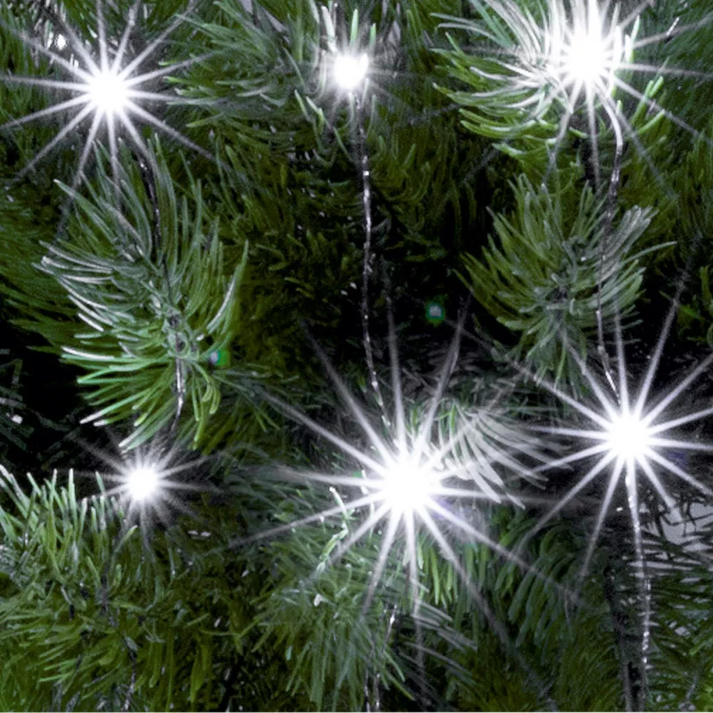 HOME ML 50/WH Micro LED fényfüzér, 50 hidegfehér micro LED ( ML 50/WH ...