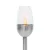 HOME MX816 napelemes kerti lámpa, 12db-os display, műanyag, 1 db melegfehér LED, kültéri, beltéri