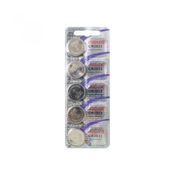 MAXELL CR2032 gombelem 5db-os kiszerelés, lítium 3V