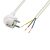 USE N 7 hálózati csatlakozókábel, 3x0,75, 2 méteres kábellel fehér színben ( N 7 )