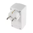 HOME NV 131/WH 2 euro + 1 védőér. alj elosztó ( NV 131/WH )