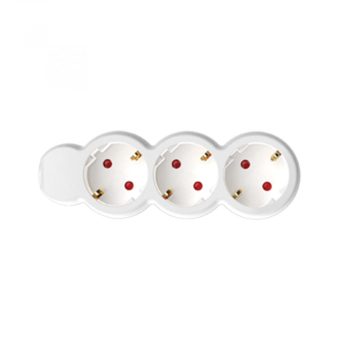   HOME NV 3-5/WH/1,5 3-as elosztó, 5m, 3x1,5mm2, fehér ( NV 3-5/WH/1,5 )