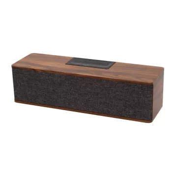   SAL RRT7 sztereó retro hangszóró, vezeték nélküli, 2x5W, FM rádió, Bluetooth, beépített akkumulátor