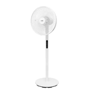   HOME SFT40R állóventilátor 3in1, 60 W, 40 cm névleges lapátátmérő, 5 lapát, 4 fokozat, erintőgomb, távirányító, állítható magasság és dőlésszög, LED kijelző
