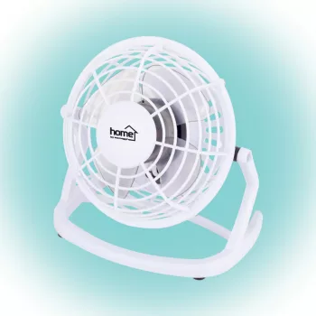   HOME TF 10 USB/WH Asztali USB ventilátor, 10cm, fehér ( TF 10 USB/WH )