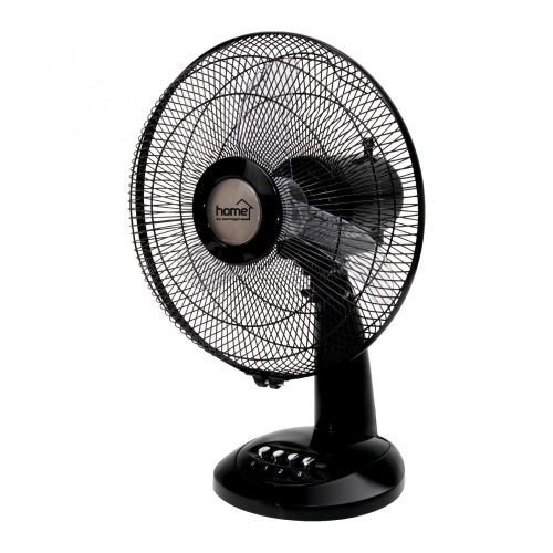 HOME Asztali ventilátor, 30cm, 40 W, fekete ( TF 32/BK )