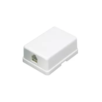 USE TS 1M/WH Telefon fali aljzat, 1x6P4C ( TS 1M/WH )