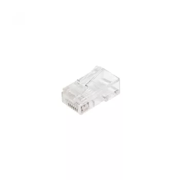 Átmenő, nyitott végű RJ45 moduláris dugó, 8P8C