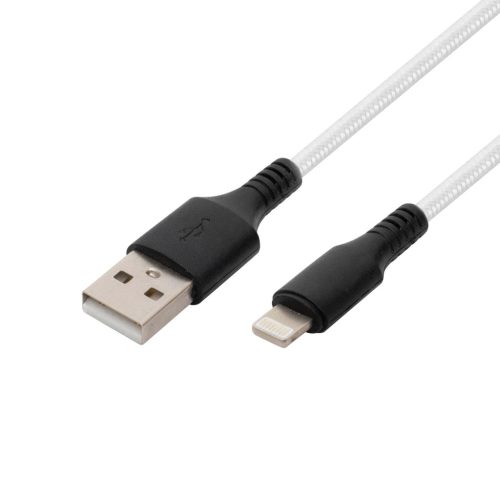 Home USBAL1 töltőkábel, USB A / Lightning, 2.1A, 1m, fehér