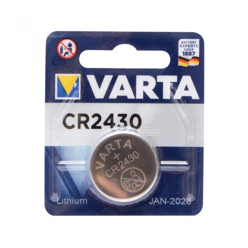 VARTA CR2430 CR2430 Varta 3V gombelem, Litium ( VARTACR2430 )