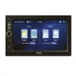 SAL VBX910 autórádió és multimédiás lejátszó, CPAA multimédia, iOS CarPlay és Android Auto, tükrözés, 18cm-es érintő-kijelző, 2xDIN, Bluetooth