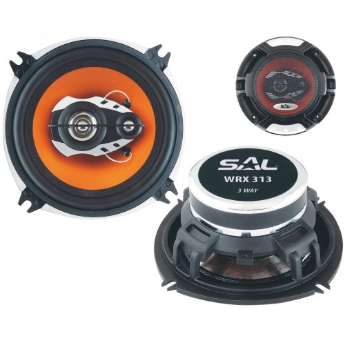 SAL WRX 313 Autóhangszóró-pár, 130mm, 3 utas, 4ohm, 180W ( WRX 313 )