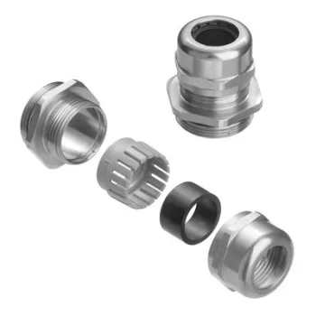   Weidmüller 1009870000 VGM25-SS 68 KB 10-14 VG S (standard stainless steel cable gland), Tömszelence, M 25, 8 mm, OD min. 10 - OD max. 14 mm, nemesacél 1.4305 (303)