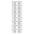 Weidmüller 1014650000 SM 22/22 K MC NE GR SwitchMark, Készülékjelölők, 22 x 22 mm, Szürke