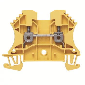   Weidmüller 1020020000 WDU 2.5 GE Átvezető sorkapocs, Csavaros csatlakozás, 2.5 mm2;, 800 V, 24 A, Sárga