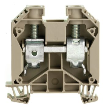   Weidmüller 1020500000 WDU 35 Átvezető sorkapocs, Csavaros csatlakozás, 35 mm2;, 1000V AC / 1000V DC, 125 A, Sötétbézs