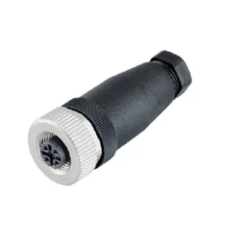   Weidmüller 1021490000 SAIB-3/7 Szabadon konfekcionálhat hüvely, M12, Hüvely (mama) , egyenes