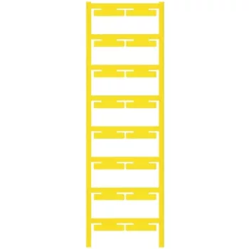   Weidmüller 1045580000 ELS 6/30 MC GE ELS, Behelyezhető jelölők, 30 x 6 mm, Sárga