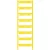 Weidmüller 1045580000 ELS 6/30 MC GE ELS, Behelyezhető jelölők, 30 x 6 mm, Sárga