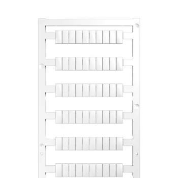  Weidmüller 1046380000 WS 10/5 PLUS MC NE WS WS, Sorkapocs jelölő, 10 x 5 mm, Osztás, mm (P): 5.00 Weidmueller, Allen-Bradley, Fehér