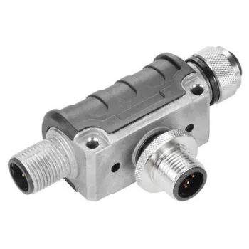   Weidmüller 1057940000 SAI-T-5-M12/M12 B-COD Y-csatlakozó, M12