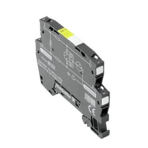 Weidmüller 1063730000 VSSC4 CL 24Vuc 0.5A Túlfeszültség-védelem műszerekhez és vezérléshez, 24 V, 34 V, 500 mA, IEC 61643-21, HART-compatible