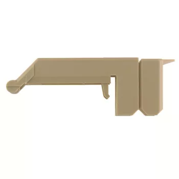   Weidmüller 1064560000 WAH 70 Takaró sapka Csavaros kapcsok, Fedél, Bézs, 31 mm