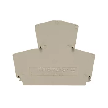   Weidmüller 1070000000 WAP WDK2.5/BLZ/O.ZA Vég lap W-sorozat, Véglap