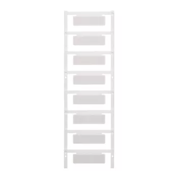   Weidmüller 1111210000 CC 15/45 MC NEUTRAL WS ClipCard, Készülékjelölők, 15 x 45 mm, Sín, Fehér