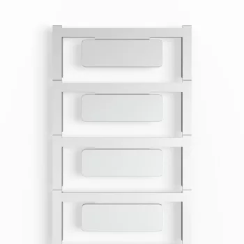   Weidmüller 1111270000 CC 15/45 K MC NE GR ClipCard, Készülékjelölők, 15 x 45 mm, Szürke