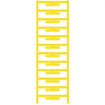   Weidmüller 1112920000 WAD 5 MC NE GE Csoportos jelölő, Fedél, 33.3 x 5 mm, Osztás, mm (P): 5.00 Sárga