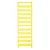 Weidmüller 1248820000 SFX 10/60 S MC NE GE SlimFix X, Vezeték és kábeljelölők, 7 - 40 mm, 60 x 13.62 mm, Sárga