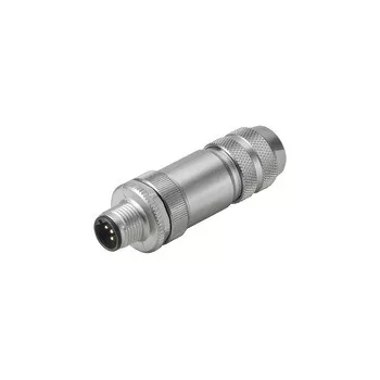   Weidmüller 1258940000 SAISM-8/9S-M12 Szabadon konfekcionálható csatlakozó, M12, tű, egyenes