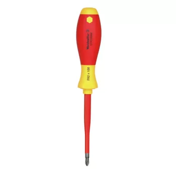   Weidmüller 1274710000 SDIK SL 1000V-os szigetelt SlimLine kialakítású csavarhúzó, PH1, Kés hossza: 80 mm