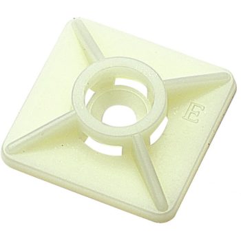   Weidmüller 1289200000 CBH 2 Kábelkötegelő tartó natúr, max 3,6 mm-es Kábelkötegelőhöz HxSZ: 19 x 19 mm, Műanyag, 80 N