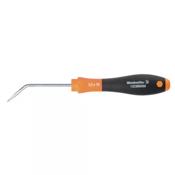   Weidmüller 1323880000 SD TO 0,6X3,0 Csavarhúzó, Kés szélessége (B): 3 mm, Kés hossza: 70 mm, Kés vastagsága (A): 0.6 mm