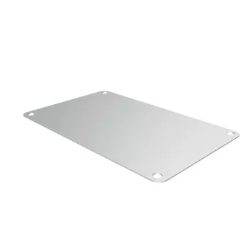   Weidmüller 1327800000 CC-M 85/54 4X3 AL MetalliCard, Készülékjelölők, 54 x 85 mm, Ezüst