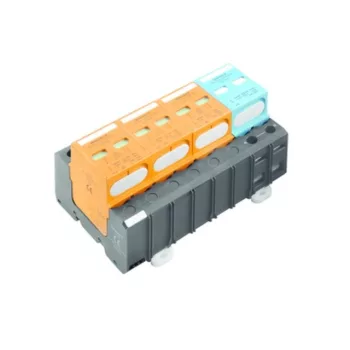   Weidmüller 1351780000 VPU I 3+1 LCF 280V/25KA Túlfeszültség-levezető, Kisfeszültség, telekommunikációs érintkező nélkül, Szivárgási áram mentes, TN-C-S, TN-S, TT, IT, N-nel, IT, N nélkül