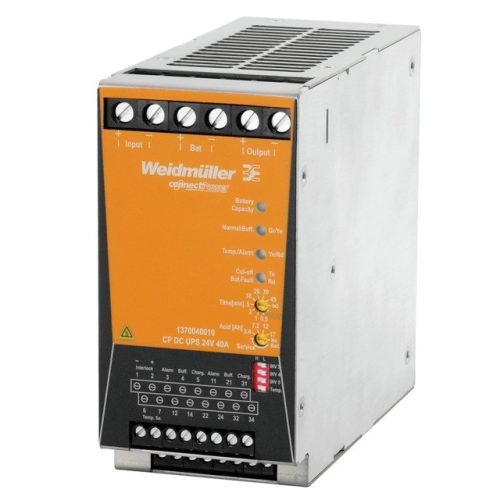 Weidmüller 1370040010 CP DC UPS 24V 40A USV vezérlőegység